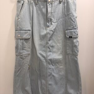 Vans Sidewalk Denim Maxi Skirt